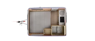 Grundriss N126NTL Niewiadow Retro Cravans Nacht konfig