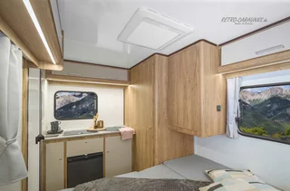 Niewiadow Lazur NTL Wohnwagen Küche Bad Schrank