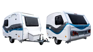Niewiadow N126E Mini Caravan kaufen Komplett ansicht Außen
