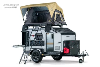 Dachzelt N-Ventrua Niewiadow Retro Caravans Wohnwagen