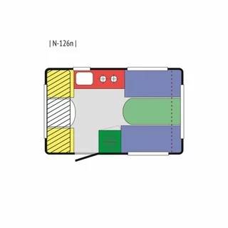 Grundriss N126N Niewiadow bei Retro Caravans